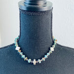 Load image into Gallery viewer, Silver and Turquoise Necklace
