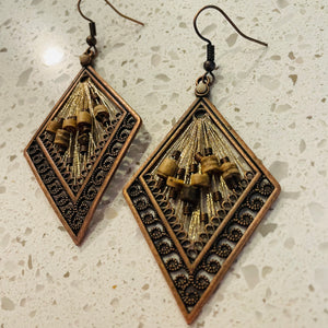 Tribal Earring and Necklace Set