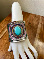 Load image into Gallery viewer, Silver Cuff Bracelet
